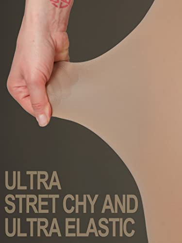 Image of HONENNA Queen Plus Size Tights Semi Opaque Control Top High Waist Stockings Nylons Pantyhose for Women 1X 2X 3X 4X 5X 6X