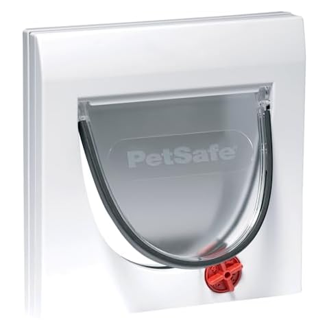 Puerta para gatos PetSafe Staywell Classic con 4 posiciones de cierre y túnel incluido Cover