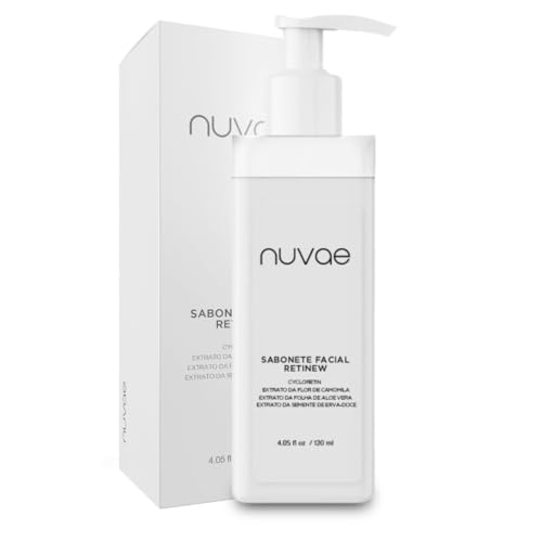 Sabonete Facial Nuvae Retinew Com Cycloretin Limpeza e Renovação,...