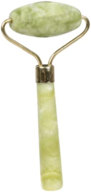 TDST - Juego de 2 rodillos de jade para cara, cuello, ojos envejecimiento, arrugas, hinchazón, herramientas al por mayor para el cuidado de la piel