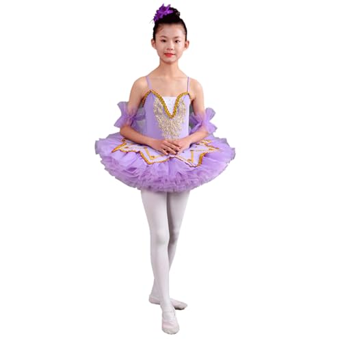 Vêtements de danse de ballerine avec jupe tutu et robe de ballet en dentelle