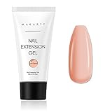 Erstellen Sie selbst eine Verlängerungs-Nagelkunst: Bequem und einfach für Sie, um eine Nagelkunst-Verlängerungsanwendung, Poly-Verlängerungsgel, zu erstellen. Sie können auch andere Looks anwenden, indem Sie Schönheitsdekorationen, Glitzer, Strasssteine ​​​​usw. mischen und einfach so viel brillanten Stil kreieren, wie Sie denken