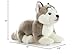 Husky Stuffed Animal, 16'' Soft Dog Plush Handmade, Cuddly and Realistic Stuffed Animals for Boys and Girls, Huggable and Washable, Husky Gifts for Kids, Friends, Birthday Xmas Gifts for Grandkids