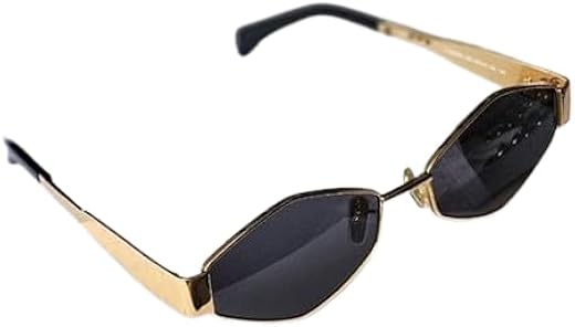 Classic Polygon Sunglasses for Women Lightweight Metal Frame UV Protection Stylish Eyewear for Beach Outdoor Activities