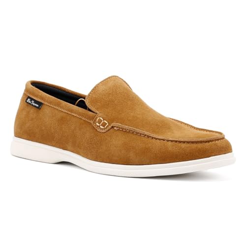 Ben Sherman Amarillo Suede Men's Tan Loafers2