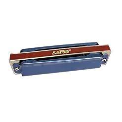 Harmonica Harmonica diatonic blues harp Paddy Tone t008k noir et bleu bouche orgue instrument clé C A B - Les Beatles, Paul McCartney, John Lennon, RIngo Starr, George Harrison Harmonica Harmonica diatonic blues harp Paddy Tone t008k noir et bleu bouche orgue instrument clé C A B – Image 3