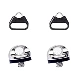 VKO Camera Strap Connector Adapter+Lug Ring Triangle Split Ring Hook Plastic Cap Compatible with...
