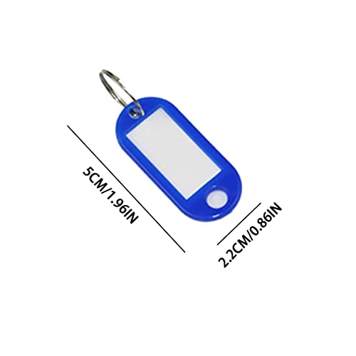 SIOPPKIK 10 Etichette Portachiavi in Plastica Tag