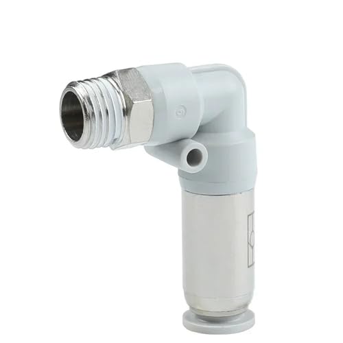 Raccord unidirectionnel tuyau d'air connecteur coudé pour atelier 1 MPa