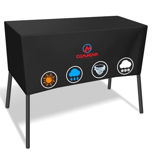 Comnova Grill Cover for Camp Chef 2 Burner Stoves - 600D Outdoor Camping Stove Cover Heavy Duty & Waterproof 2-Burner Griddle Covers for Camp Chef Explorer EX60LW EX60P EX280LW YK60LW and More