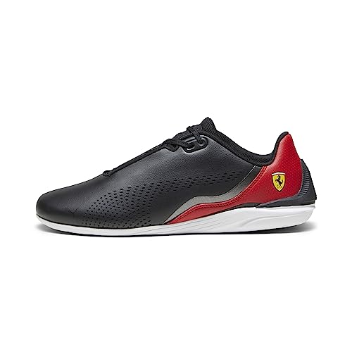 Image of PUMA Mens Scuderia Ferrari Drift Cat Decima Lace Up Sneakers Shoes Casual - Black