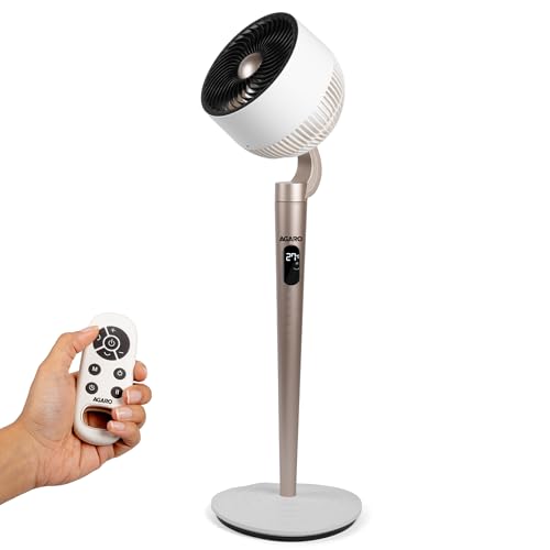 Image of AGARO Royal 3D Air Circulation Tower Fan with Mood Lamp, Ultra-Quiet BLDC Standing Fan for Home & Office Use, Touch & Remote Control, 12 Wind Speed, 5 Modes, 90˚ Horizontal & 90˚ Vertical Oscillation