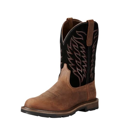 Image of Ariat Men's Groundbreaker Wide Square Toe Work Boots