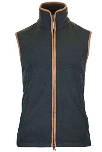 JACK PYKE Mens Countryman Thermal Fleece Gilet Anthracite Large