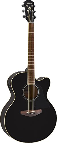 Yamaha Cpx600 Bl Acoustic-Electric Guitar, Black #TOP18