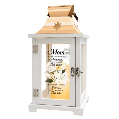 Memorial Lantern Sympathy Gifts for Loss of Mom Memorial Gifts Bereavement Gifts Celebration of Life Funeral Lantern for Loss of Mom