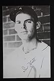 Irv Hall (d.2006) Philadelphia Athletics Autograph Signed 3x5 Paper Photo