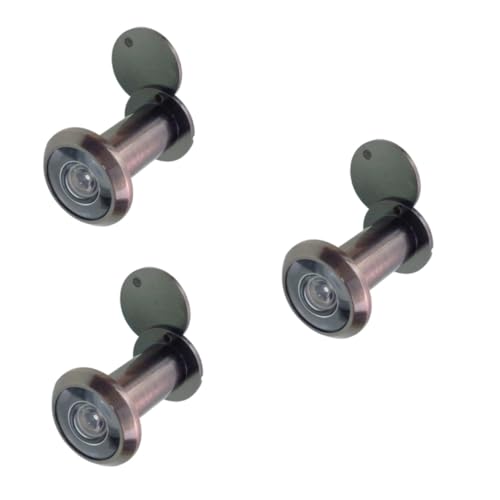 Visionneuse de porte en bronze robuste UKCOCO optique grand angle de haute précision