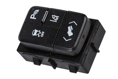 GM Genuine Parts 22827592 Black Carbon Metallic Vehicle Stability Control System Switch