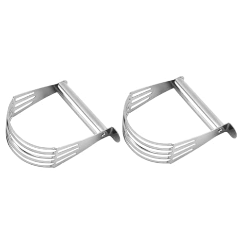 VILLCASE Dough and Pastry Blender Tool Reusable Kitchen Utensil for Baking Manual Butter Churner Multi Purpose Dough Mixer for Cakes Scones and Pastries Design