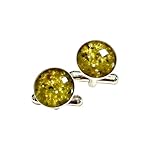 Silver Cufflinks, Silver and Peridot Cufflinks, gifts for him, Crystal Cufflinks, Designer Cufflinks, Cufflinks, 16th Wedding Anniversary Cuffflinks, August Birthstone Cufflinks