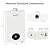 CAMPLUX Climatech 3 Tankless Water Heater Propane 3.6 GPM, 82,000 BTU High Efficiency Instant On-Demand Hot Water, 2-3 Points Gas Tankless Water Heater Indoor, White, CX360WLP