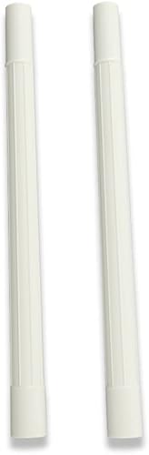 G-PLUS 19 "blanco plástico vacío accesorio varita tubo manguera herramienta extensión 1.25 ID 2 paquete