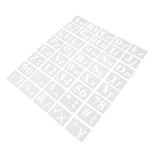 Veemoon 40 Stück Alphabet Graffiti Schablone
