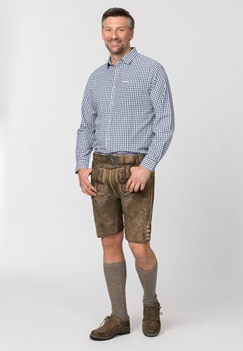 Stockerpoint Campos3 Trachtenhemden męskie, niebieski, XXL
