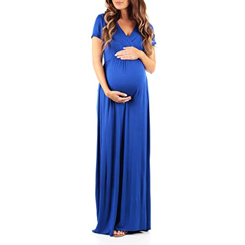 Mother Bee Maternity Women s Maternity Short Sleeve Dress - Made in USA