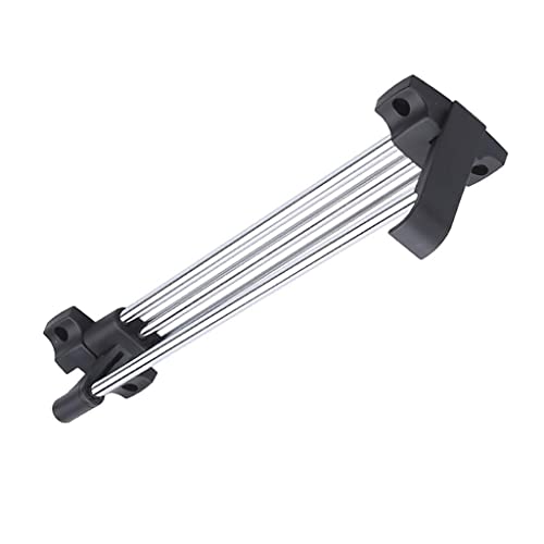 Perchero telescópico para colgar ropa, accesorios telescópicos, barra de almacenamiento para armario, barra para colgar 253 mm