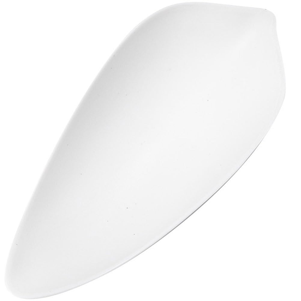 BESTonZON Teeschaufel Aus Keramik 14.7X6X3Cm Kleiner Teelöffel Für Losen Tee Und Gewürze Küchenzubehör Mit Glatten Kanten Für Teezeremonie Und Haushalt