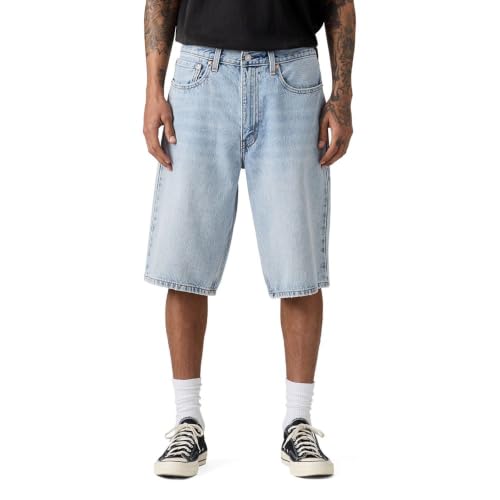 Levi's Men's 470 Baggy Shorts, (New) Sunrise Morning (Non-Stretch), 36 Standard