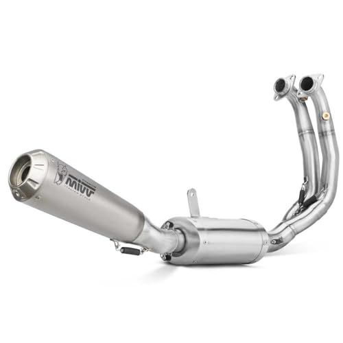 MIVV Komplettanlage 1x1 Hochgelegt X-M1 TITAN kompatibel mit APRILIA RS 660 660 ccm ab Bj. 20