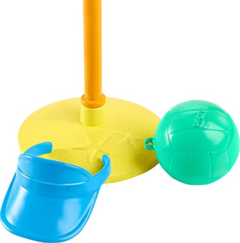 Barbie GYG18 - Loves the Ocean Volleyballspaß Spielset mit Volleyballnetz und Zubehör aus recyceltem Kunststoff, Spielzeug Geschenk für Kinder von 3 bis 7 Jahren – Bild 5