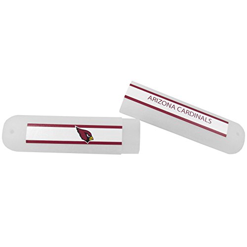 Image of NFL Siskiyou Sports Fan Shop Arizona Cardinals Travel Toothbrush Case One Size Team Color