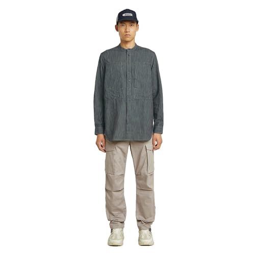 G-STAR Raw - Mens Core Regular Cargo 5-Pocket Pants, Color Toggee/Milk Dobby, Size: 28W x 30L4