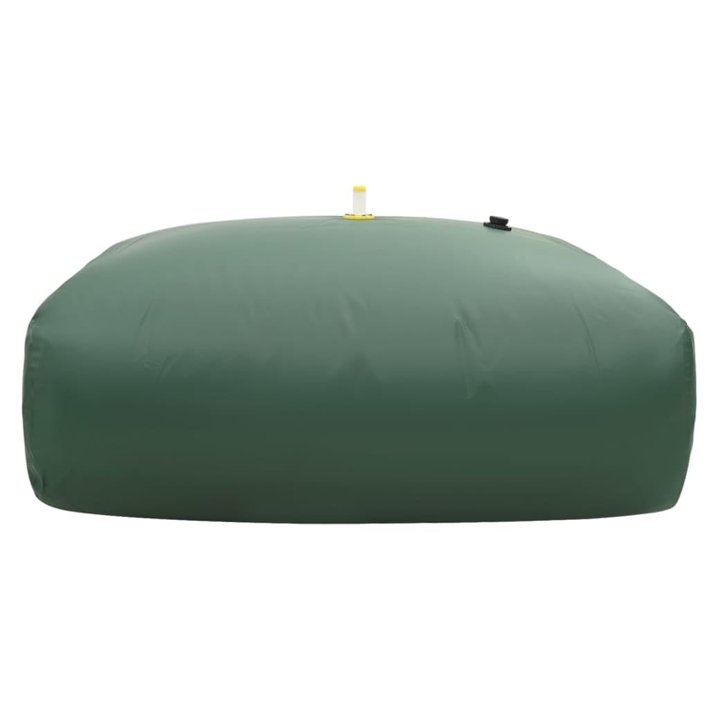 Depósito de agua plegable de 2100 L de PVC resistente a desgarros con grifo y salida de aire, depósito rectangular de agua de lluvia para riego de jardín, camping, terraza e invernadero
