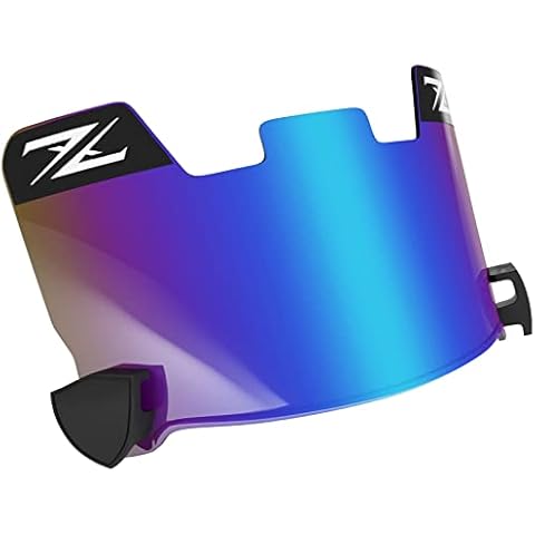 ZIXIOYS Tinted Football Visor, Fits Youth and Adult Football Helmets (Blue) Cover