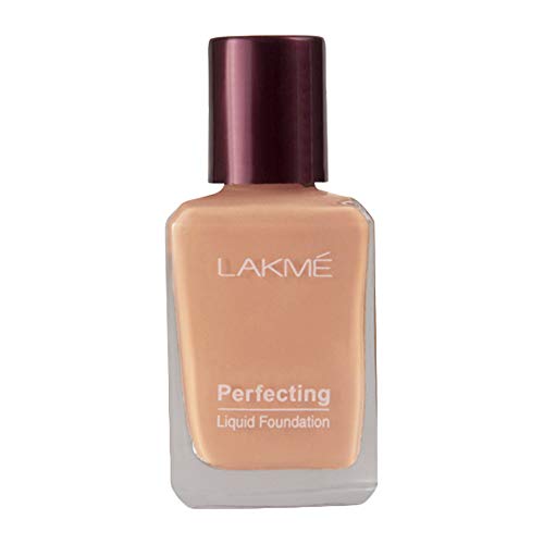 Lakme Perfecting Liquid Foundation, Dewy Finish, Lightweight, Waterproof, With Vitamin E For Nourishing Skin & Oil Control, Marble, 27ml For Rs. 133 @ 26 %