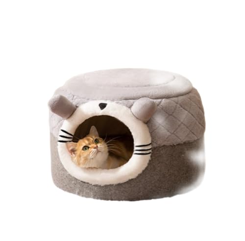 ペットベッド 犬 猫 ドーム型 ペットハウスベッド 涼感マット ペットクッション 洗える 猫ハウス 犬ハウス猫用 おしゃれ ドーム型 ペット (Cモデル,L)