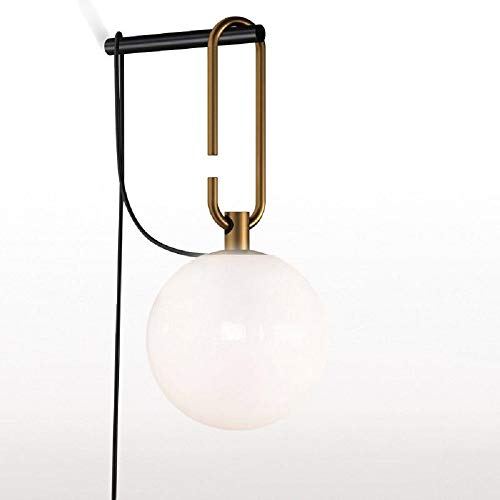 Preisvergleich Produktbild Artemide Nh1217 Wall Lampe, Gold satiniert / Weiß