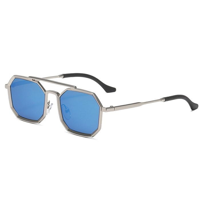 helena Fashion Polygon Sunglasses Men Vintage Sunglasses Retro Small Square Shades Glasses UV400 Protection 20252