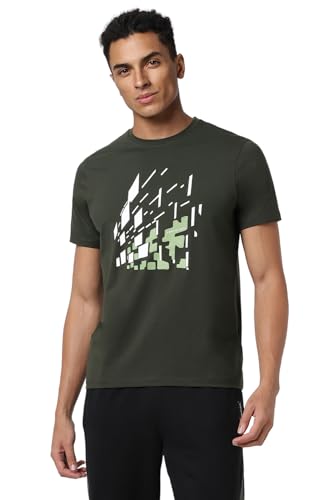 Image of Van Heusen Men's Cotton Slim Fit T-Shirt