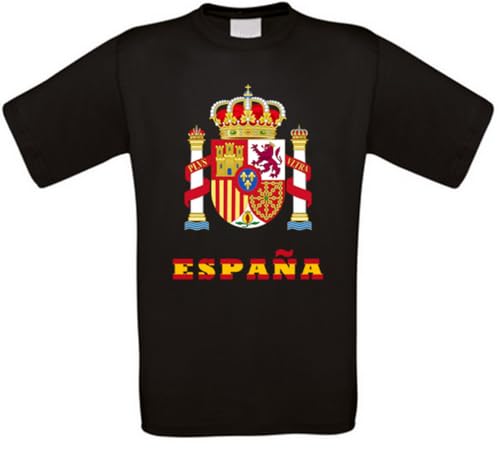 Camiseta de España Negro L