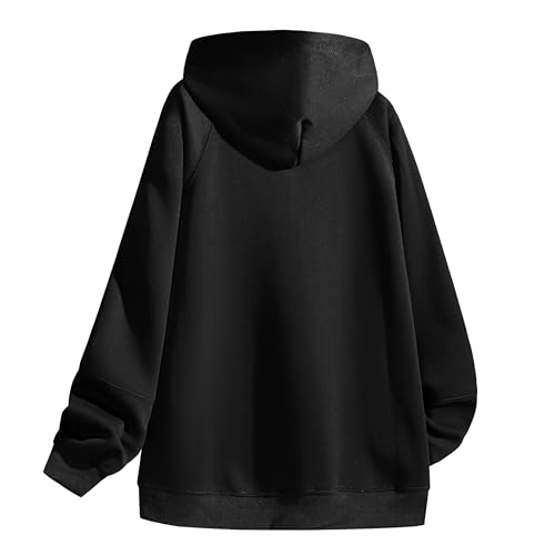 Striped sport pullover hoodie, cotton blend, drawstring hood2