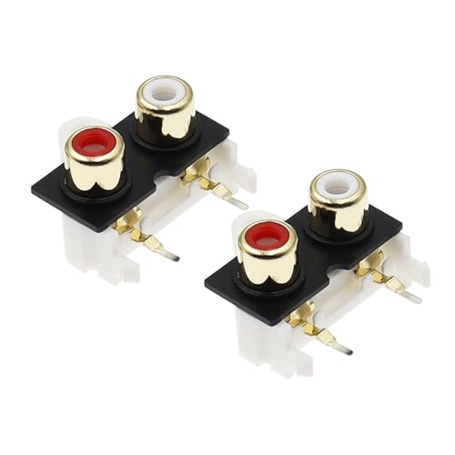 Conector de audio de 2 orificios AV2-8.4-8 vertical para soldar en placa PCB 3