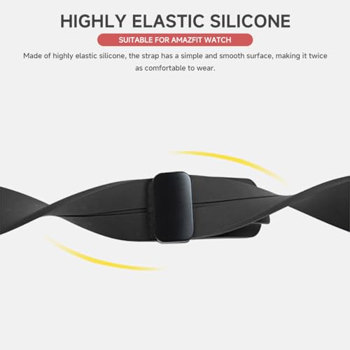 Image of YODI Strap Band Compatible with Amazfit T-Rex 2 Smartwatch Only Soft Silicone | Nylon | Chain | Leather Watch Straps with Installation Adjuster Tool For Amazfit TRex 2