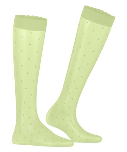 Image of FALKE Women's Dot 15 Denier Knee-High Socks, Patterned Stockings, Casual and Dress, Ultra Sheer Fine Mesh, Nylon