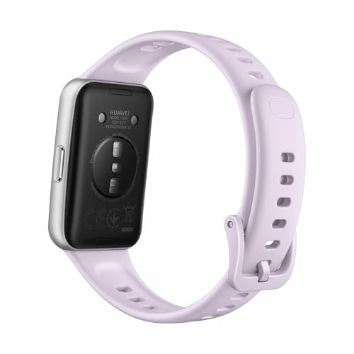 Image of Huawei Band 11 Health & Fitness Tracker, Enhanced Sleep Tracking, All-Day Health Monitoring, Ultra-Slim & Comfort Wear, Compatible with iOS & Android, Smart Watch, Metal (Purple)